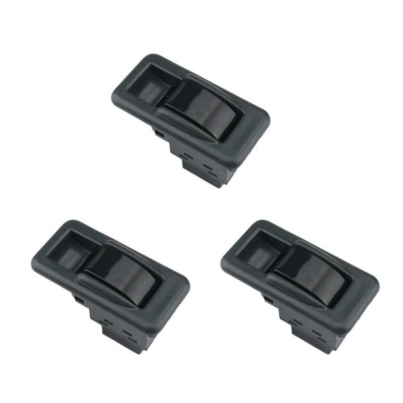 UEGVJIAS Kompatibel mit Mitsubishi für Pajero für Montero 1990–2003 elektrischer Fahrerfensterschalter Glasheber-Taste MR753373 MR731813 Auto Schaltertaste(3pcs) von UEGVJIAS