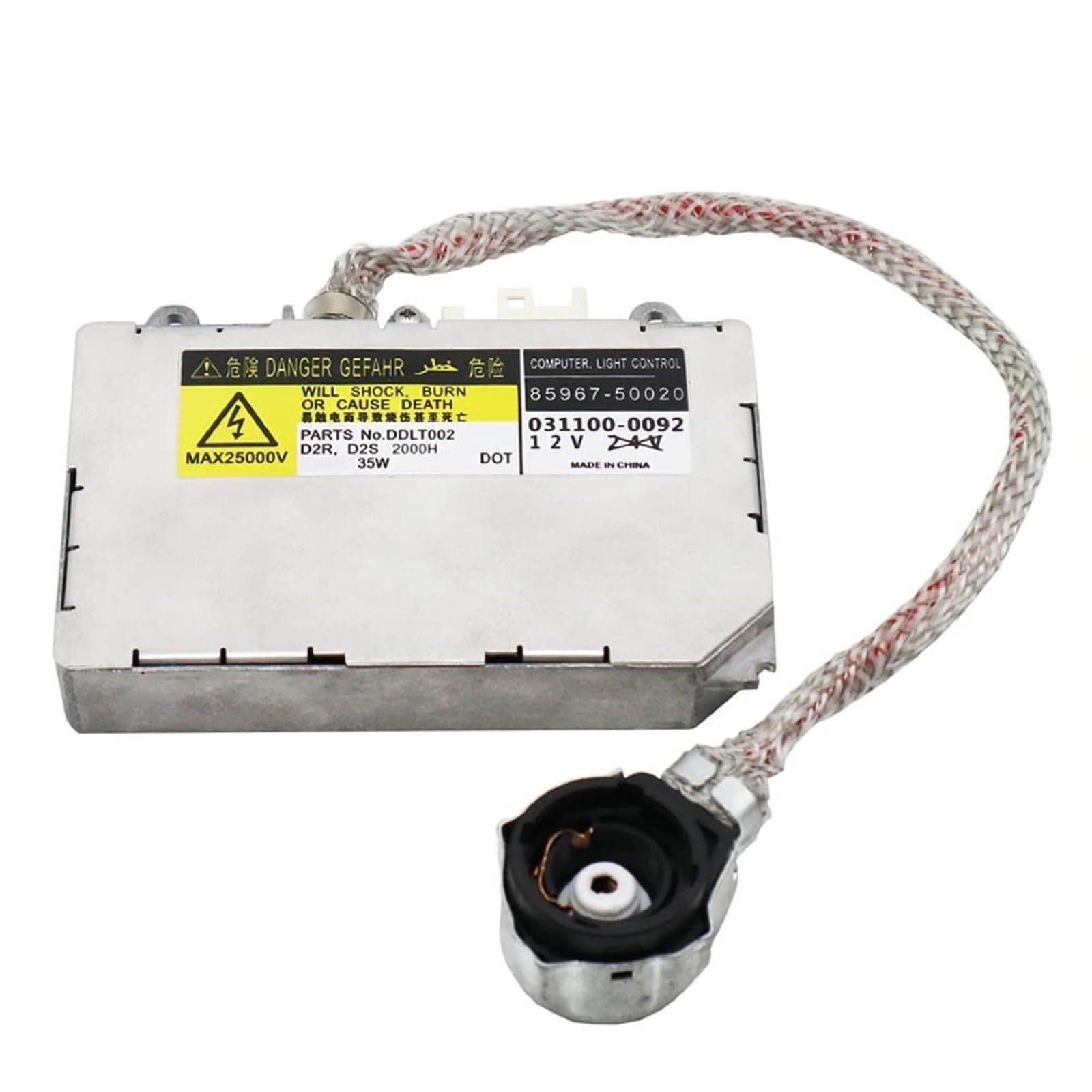 UEGVJIAS Kompatibel mit Toyota für Celica 2003 2004 2005 85967-50020 D2S D2R 35W H-ID Xenon Scheinwerfer Ballast HID Kontrollmodul von UEGVJIAS