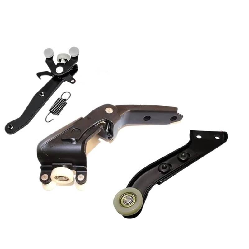 UEGVJIAS Kompatibel mit VW für Transporter 2003-2016 RECHTS SCHIEBETÜR Roller ARM Guide Mount Set 7H0843436B 7H0843398H 7H0843336D von UEGVJIAS