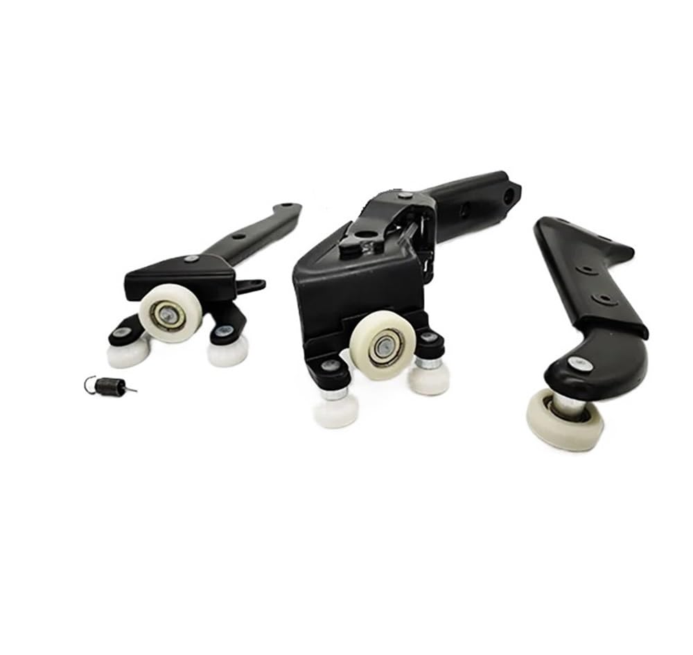 UEGVJIAS Kompatibel mit VW für Transporter 2003-2016 für Campmob 2003-2016 RECHTS SCHIEBETÜR Roller ARM Guide Mount Set 7H0843436B 7H0843398H von UEGVJIAS