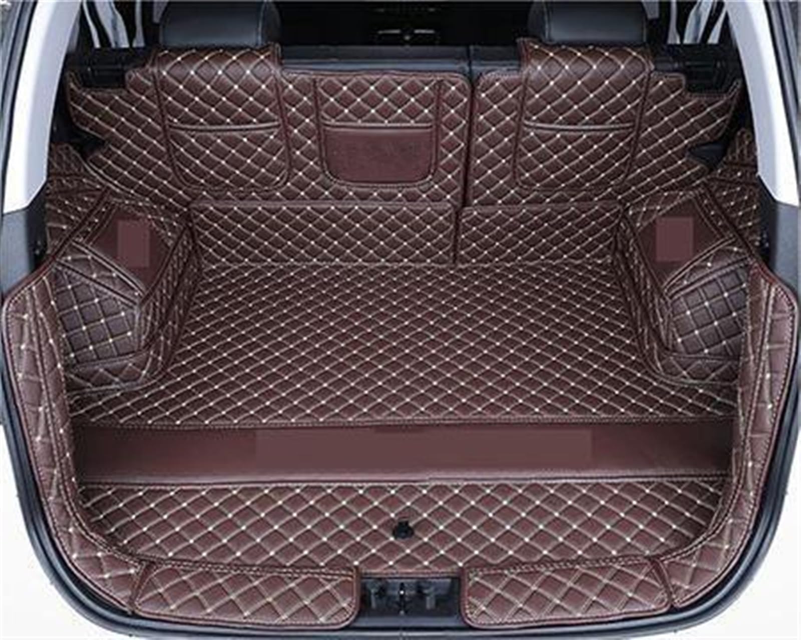 UEGVJIAS Kompatibel mit Volvo für XC60 2009 2010 2011 2012 2013 2014 2015 Kofferraummatte Cargo Liner Kofferraum Teppich Innenzubehör Abdeckung Heckklappenmatte(1) von UEGVJIAS