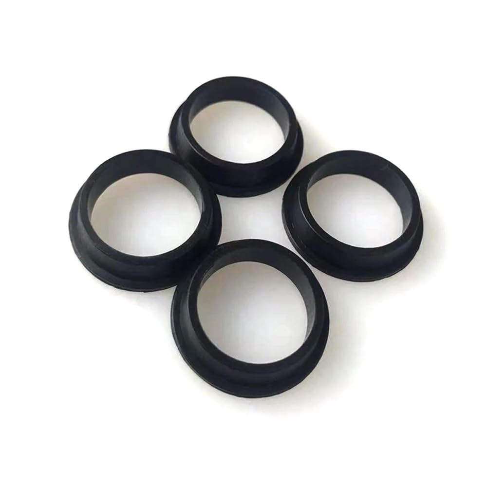 UEGVJIAS PDC-Sensor 6505692AA A2215420051 5J0919131 PDC Parksensor O-Ring 4 Stück Schwarz Weiß(4pcs Black) von UEGVJIAS