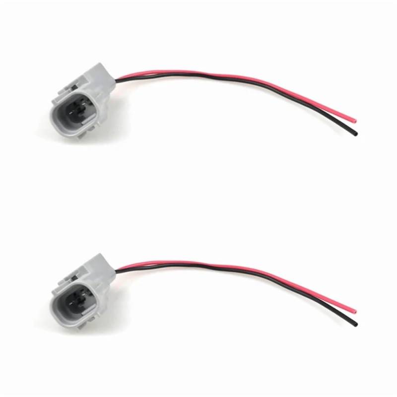 UEGVJIAS PDC-Sensor Kompatibel mit Toyota für RAV4 für Camry DJ7023-2-11 2P Parkplatz Parktronic Sensor Anschlussklemmen Kabel Stecker Draht(2PCS Connector) von UEGVJIAS