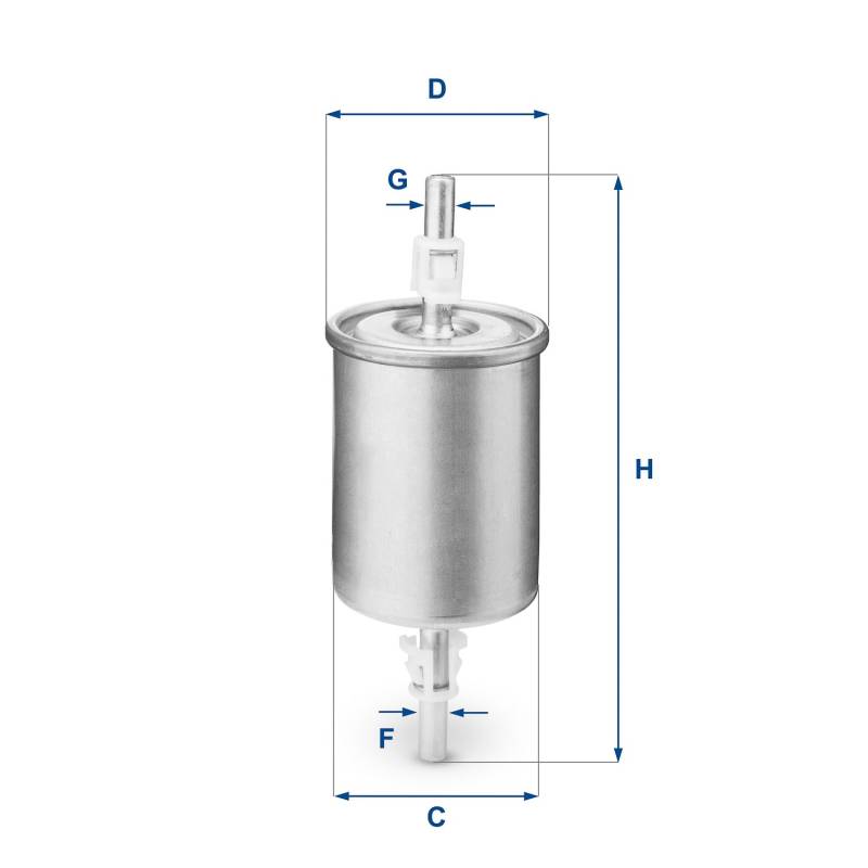 UFI Filters 31.835.00 Benzinfilter für Autos von UFI