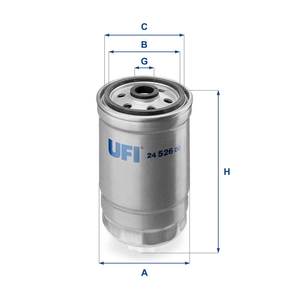 Kraftstofffilter UFI 24.526.00 von UFI