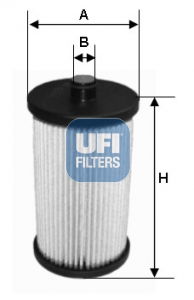 Kraftstofffilter UFI 26.057.00 von UFI