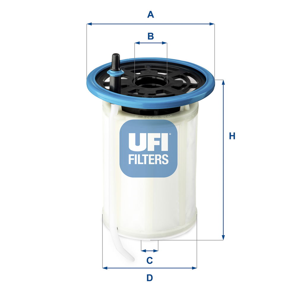 Kraftstofffilter UFI 26.H2O.00 von UFI