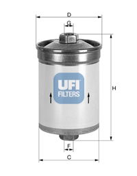 Kraftstofffilter UFI 31.531.00 von UFI