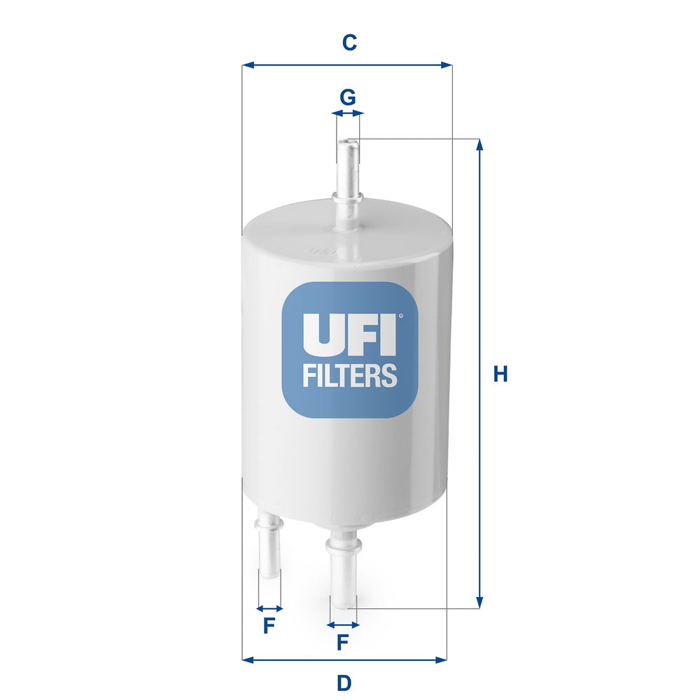 Kraftstofffilter UFI 31.854.00 von UFI