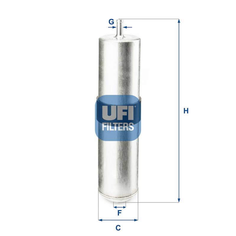 Kraftstofffilter UFI 31.857.04 von UFI