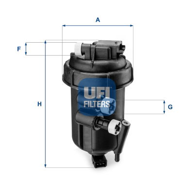 Kraftstofffilter UFI 55.108.00 von UFI