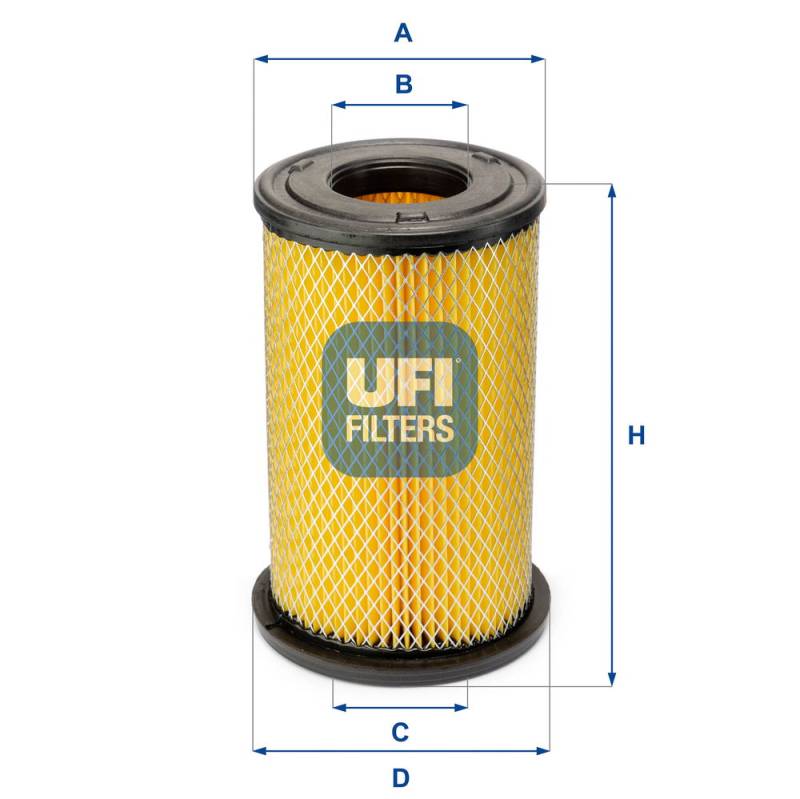 Luftfilter UFI 27.D79.00 von UFI