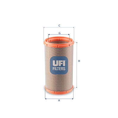 Luftfilter UFI 27.F51.00 von UFI