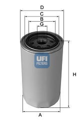 Ölfilter UFI 23.187.00 von UFI