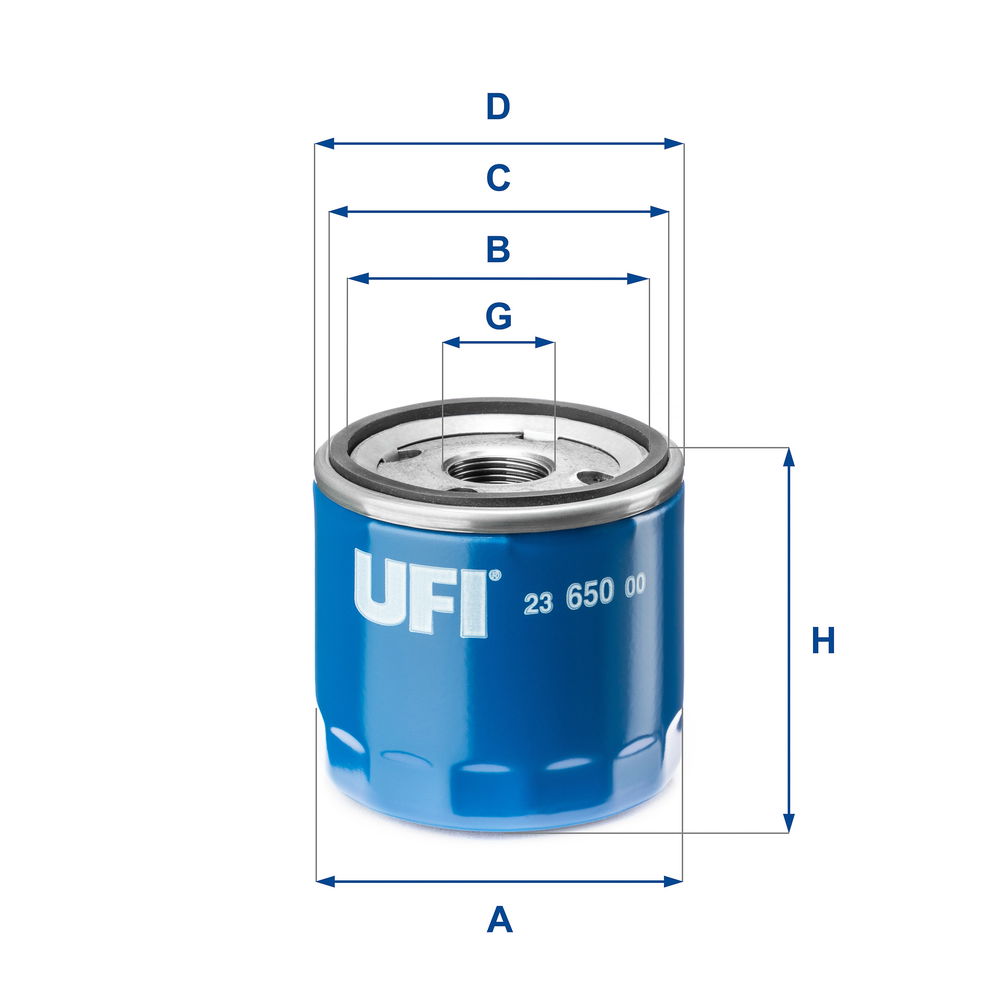 Ölfilter UFI 23.650.00 von UFI