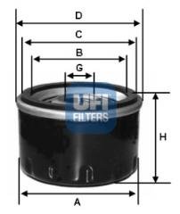 UFI 23.290.00 Ölfilter von UFI