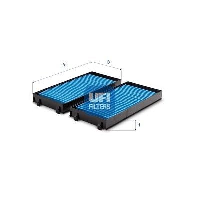 UFI 34.243.00 Innenraumfilter Pollenfilter von UFI