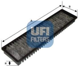 UFI 54.137.00 Filter, Innenraumluft von UFI