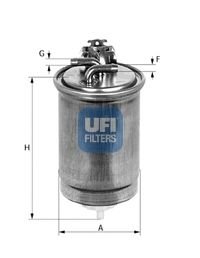 Ufi Filters 24.426.00 Dieselfilter für Autos von UFI