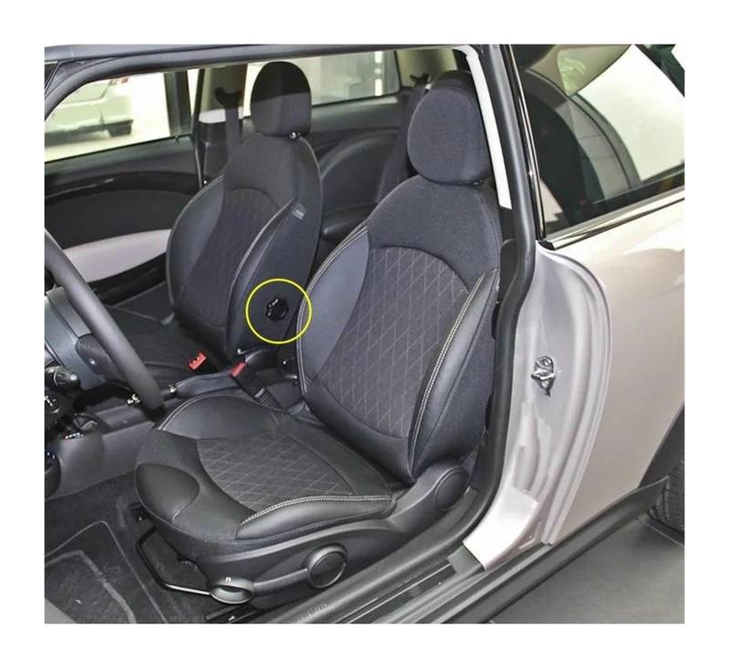 Auto Sitzbezug Für Mini Für Cooper R56 3 TÜR R55 Für CLUBMAN R57 CABRIO 2015 2014 2013 2012 2011 2010 2009 2008 Auto Sitzbezüge Schutz Kissen Pad Auto Schonbezüge(Full set,BLACK ORANGE_HIGH VERSION) von UFITIDU