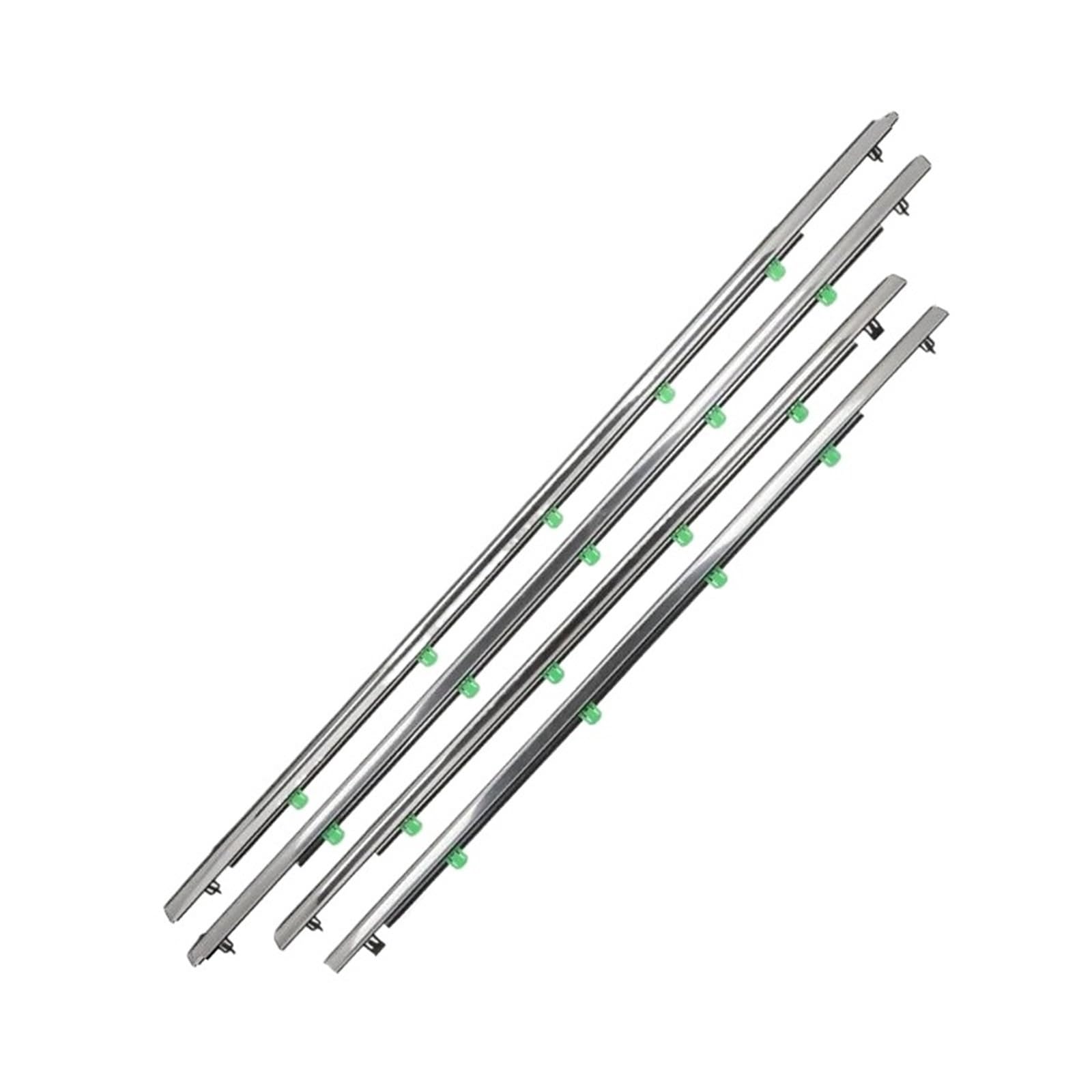 Auto Türdichtung Autofenster-Dichtungsstreifen Für CRV Für CR-V 2007–2021 2022, Chrom-Seitentür-Formteil, Ziergürtel, Äußerer Fensterglas-Dichtungsstreifen Autotür Dichtungsstreifen(for 2007-2011) von UFITIDU