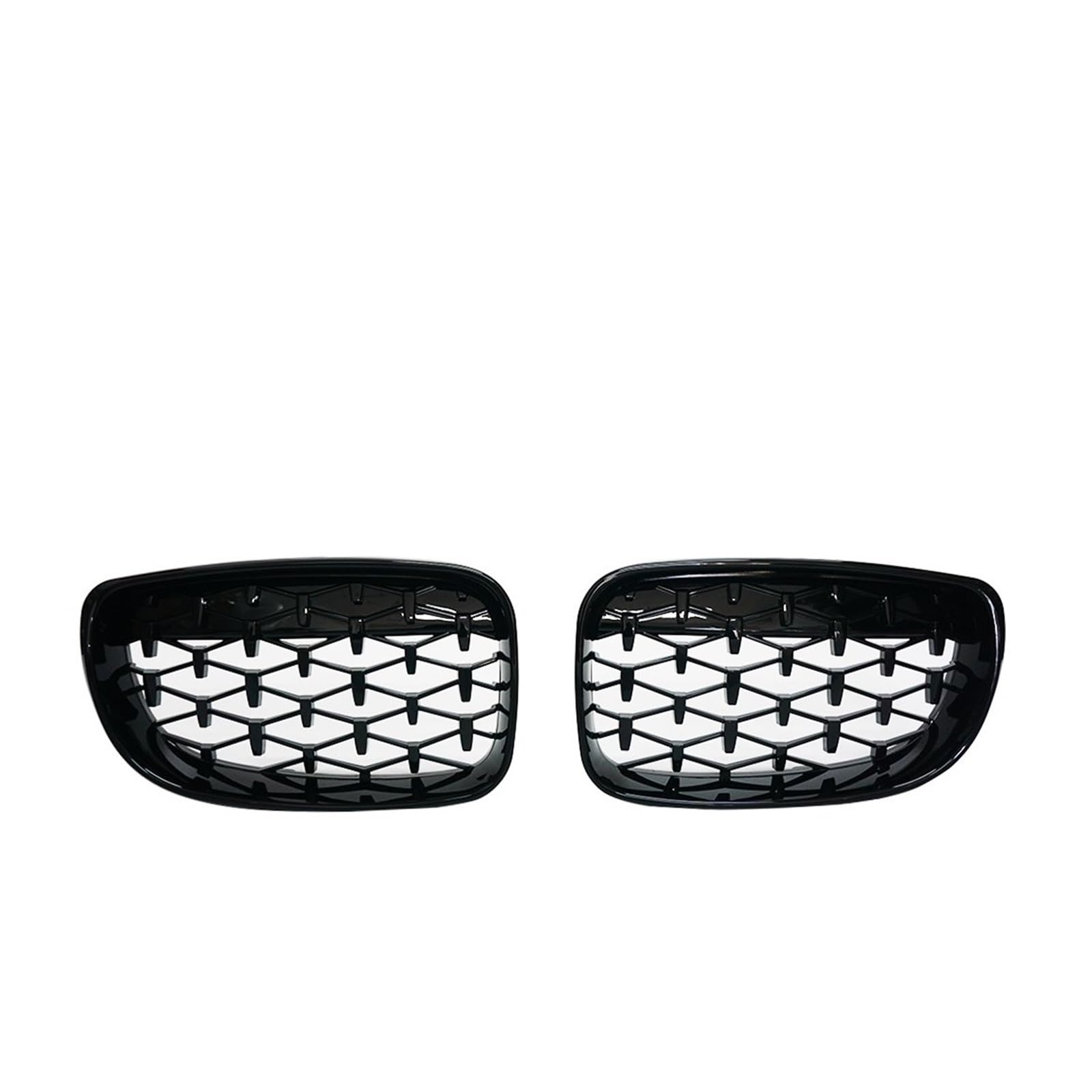 Front Kühlergrille 1 Paar Frontstoßstangengitter Nieren-Ersatzgrill Für 1er E81 E87 E82 E88 128I 130I 135I Ausgewählte 2007-2011 Frontgrill(Schwarz) von UFITIDU