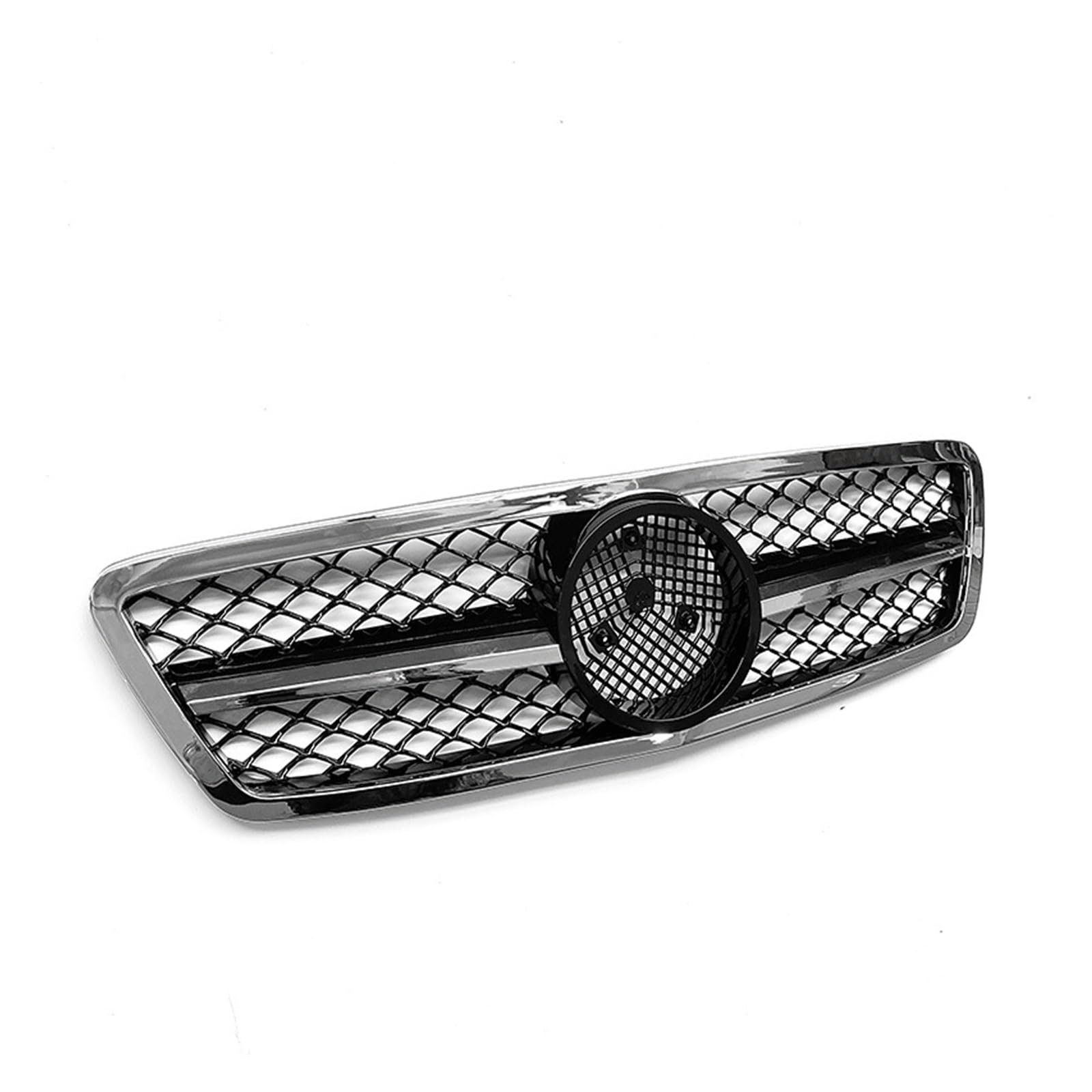 Front Kühlergrille Für Benz C-Klasse W203 C200 C240 ​​C280 C320 2001 2002 2003 2004 2005 2006 2007 Frontgrill Frontgrill(Type B Silver) von UFITIDU