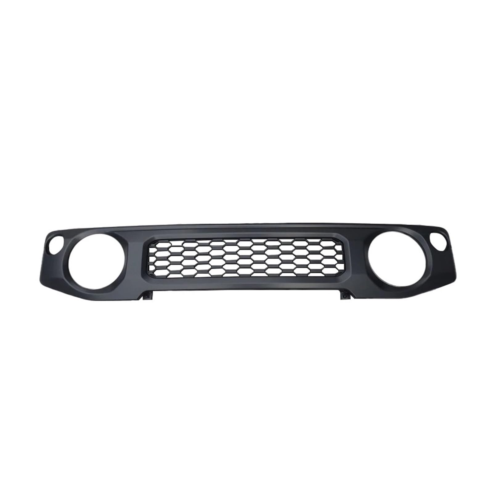 Kühlergrill Für Suzuki Für Jimny JB74 JB64 2018 2019 2021 2023 ABS Auto Front Racing Grill Stoßstange Mesh Grids Grille Frontgrill(Black Without Badge) von UFITIDU