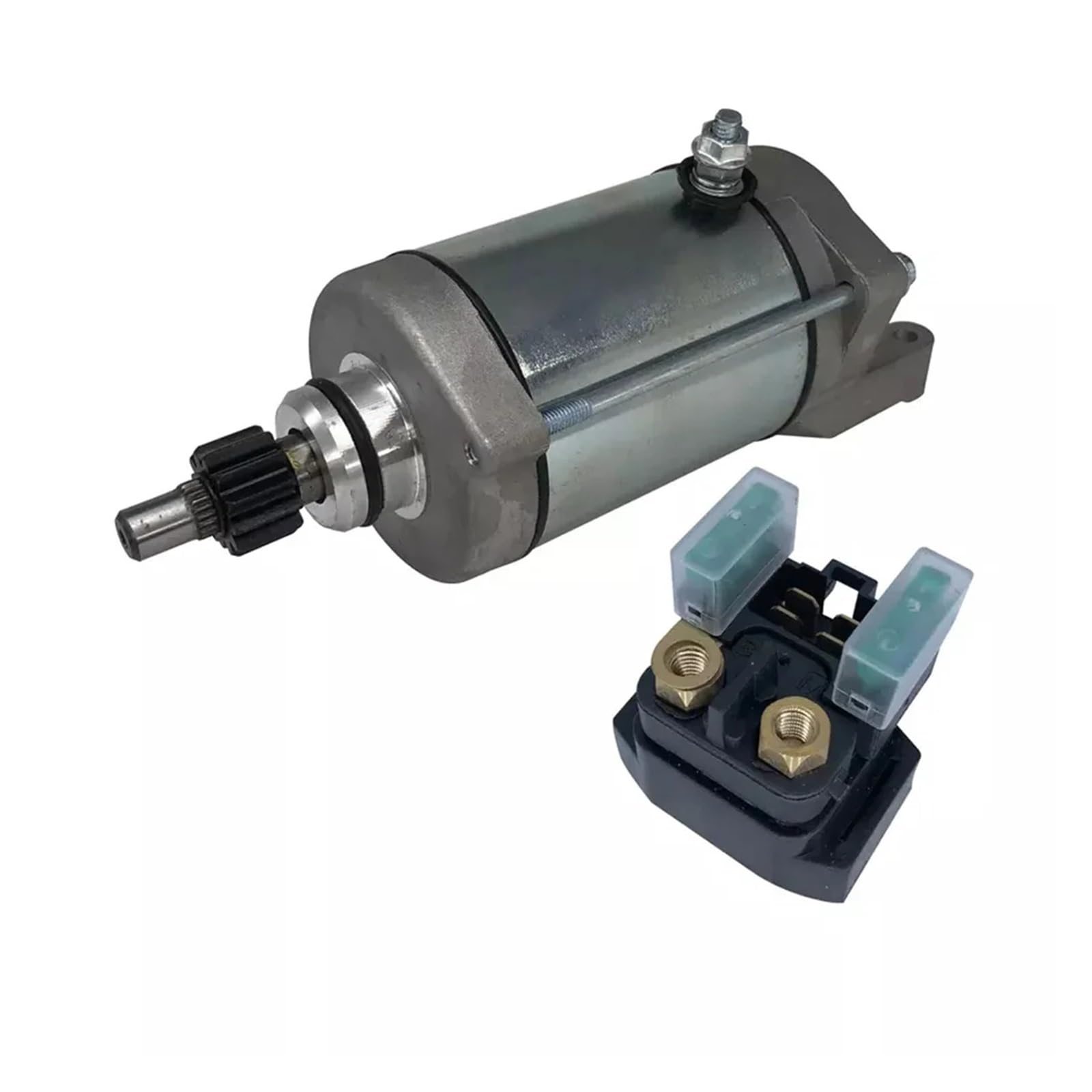 Starter Motor Anlasser Und Relaismagnet Für Raptor 660 YFM660 YFM660R YFM660RLE YFM660RSE 2001 2002 2003 2004 2005 Motorrad Motor Starten von UFITIDU