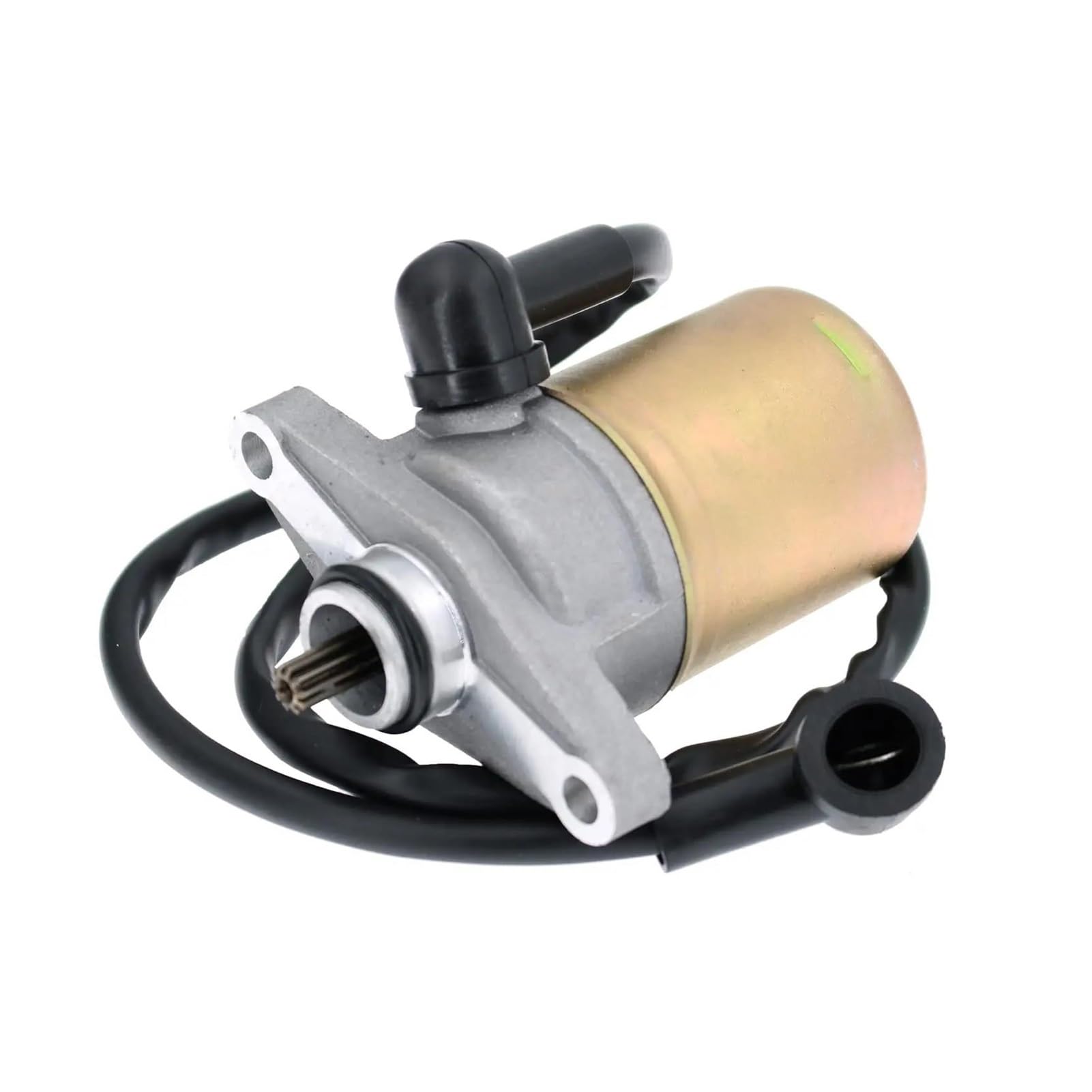 Starter Motor Roller Moped ATV Go-Kart Motor GY6 49cc 50cc 80cc 100cc Langlebiger Anlasser Mit Kabel Für 4-Takt 139QMA 139QMB 147QMD Motor Starten von UFITIDU