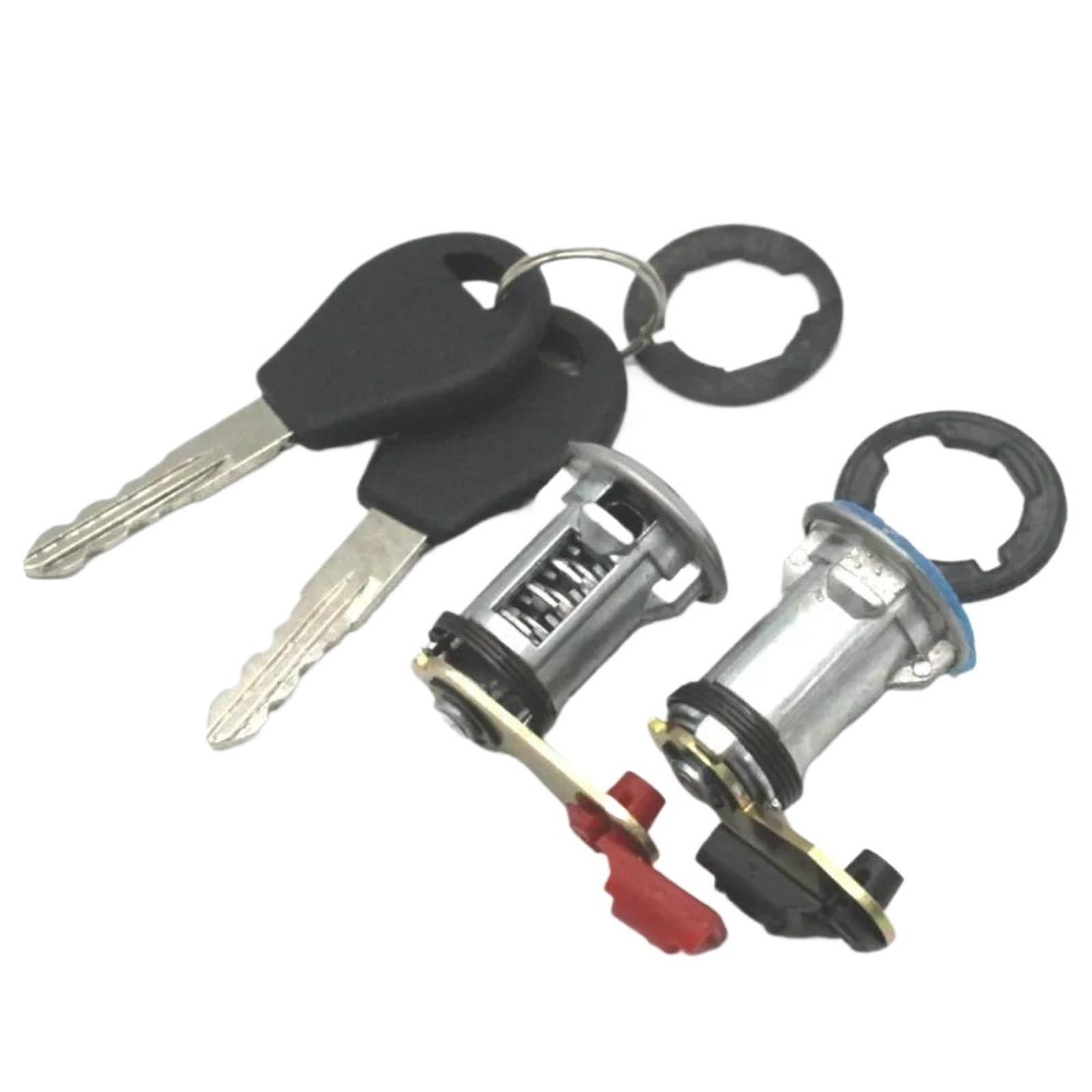 Türschloss Set Barrel & Schlüssel Für Nissan Für MICRA K11 Für Primera P10 1993 1994 1995 1996 80601-50J00 Zentralverriegelung Stellelement von UFITIDU