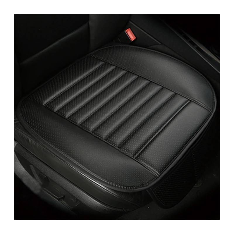 UFITIDU Auto Sitzbezug Für Dodge Alle Medels Caliber Journey Ram Für Caravan Aittitude Universal Leder Sitzkissen Auto-Styling Auto Zubehör Auto Schonbezüge(1 seat Black) von UFITIDU