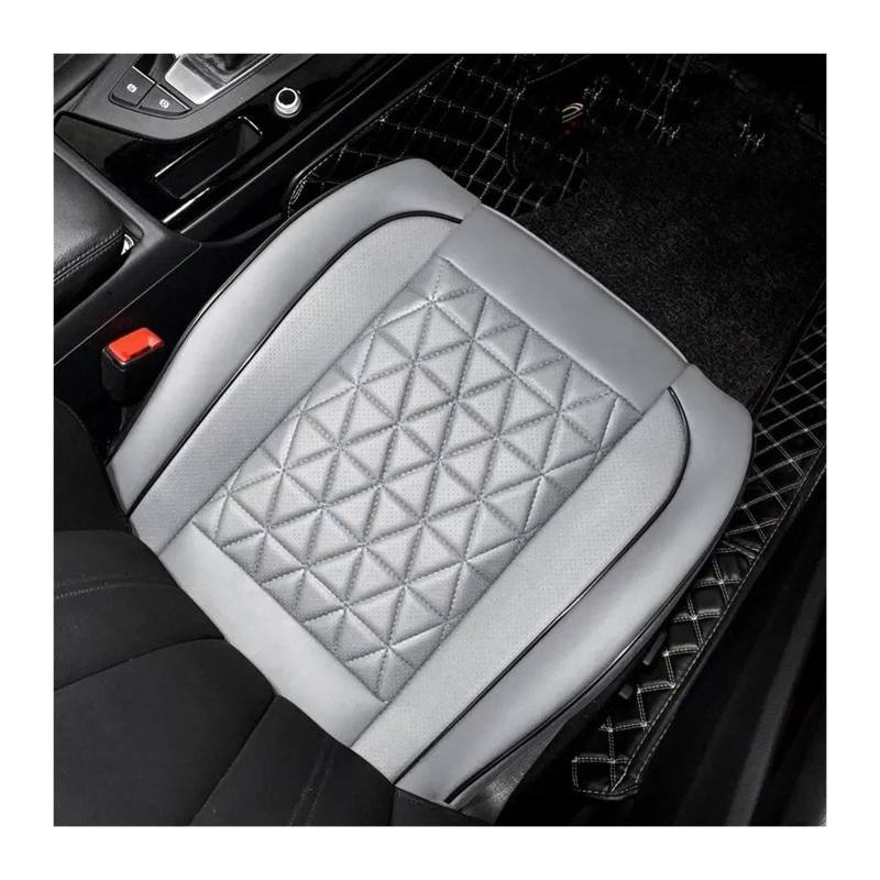 UFITIDU Auto Sitzbezug Für Jeep Für Patriot Für Liberty Für Wrangler Für Commander Rubicon Latitude Autositzbezüge Kissen LKWs SUV Aufbewahrungstaschen Aus Leder Auto Schonbezüge(Grey 1pc) von UFITIDU