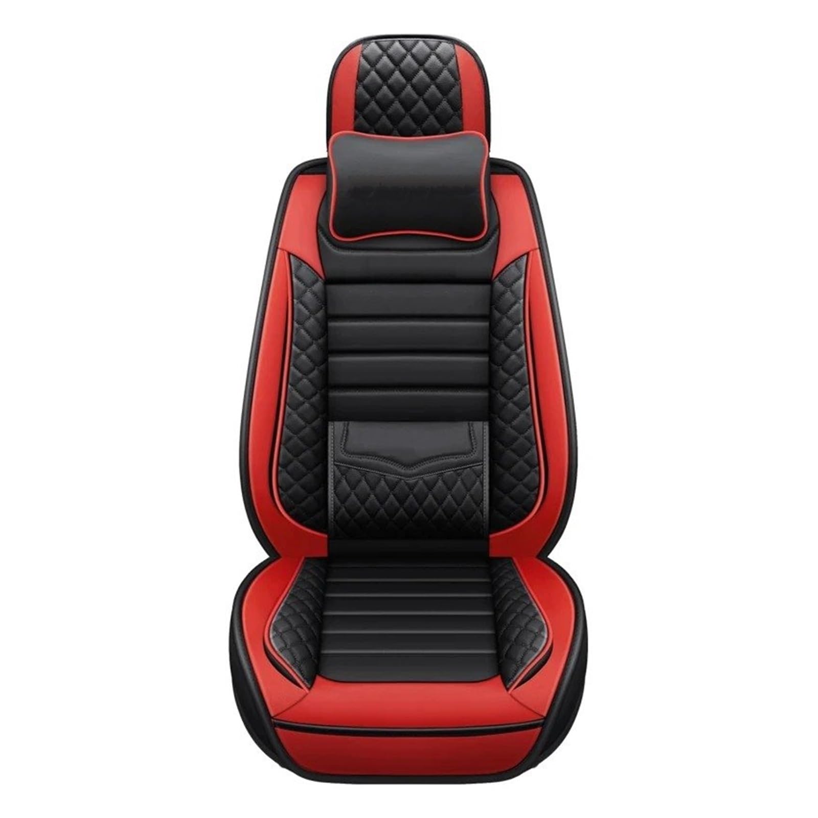 UFITIDU Auto Sitzbezug Für Suzuki Alle Molle Für Vitara Für Jimny Für Swift SX4 2007 2010 2011 Allgemeine Ler Auto Sitz Abckung Auto-Styling Auto Zubehör Auto Schonbezüge(1 Front Row pillow5) von UFITIDU