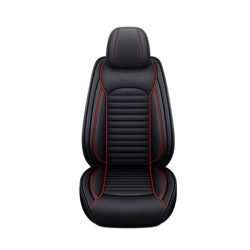 UFITIDU Auto Sitzbezug Universal Für Suzuki Für Ignis Wagon R Sx4 2008 Für Grand Für Vitara Für Jimny Für Swift Kizashi Sitzschutz Innenzubehör Autositzbezug Auto Schonbezüge(Black Red) von UFITIDU