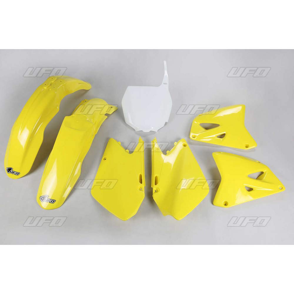 UFO PLAST KIT 999 01-02 Suzuki RM 125 2001-2005, Gelb, Kunststoff, Motorrad, unknown von UFO PLAST SRL