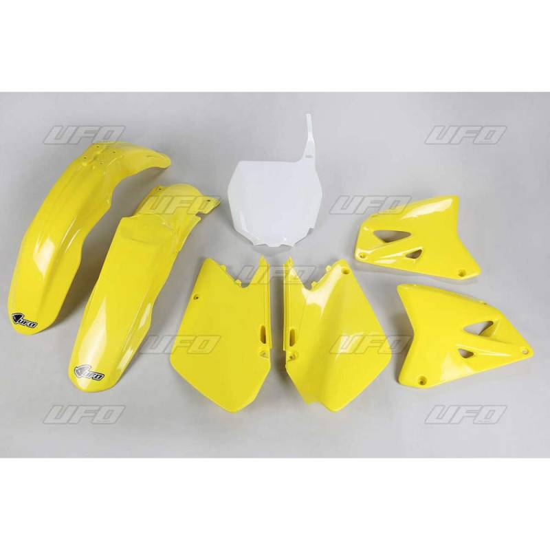 UFO PLAST KIT 999 01-02 Suzuki RM 125 2001-2005, Gelb, Kunststoff, Motorrad, unknown von UFO PLAST SRL