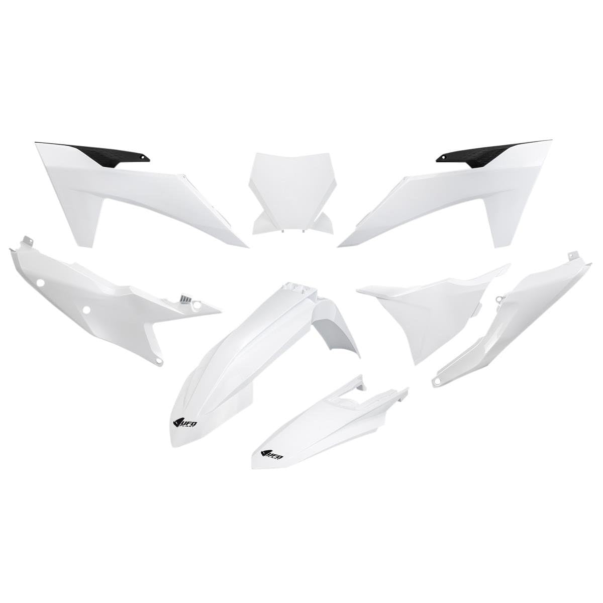 UFO PLAST KIT WEISS 20-24 Ktm SX 250 2023-2024, Weiß, Keine Größenangabe von UFO PLAST SRL