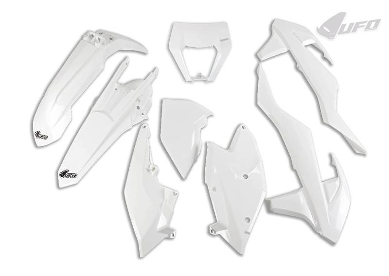 UFO PLAST KIT WEISS Ktm EXC 125 2017-2019 von UFO PLAST SRL