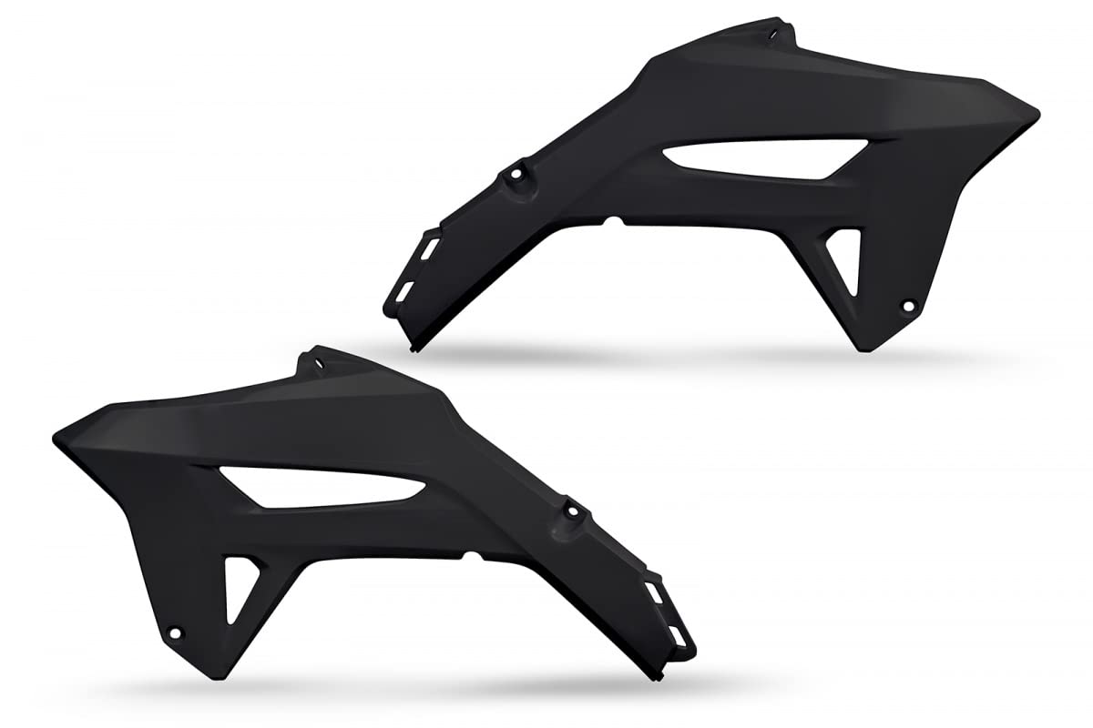 UFO PLAST KÜHLERFÖRDERER SCHWARZ Honda CRF 250R 2022-2024 von UFO PLAST SRL