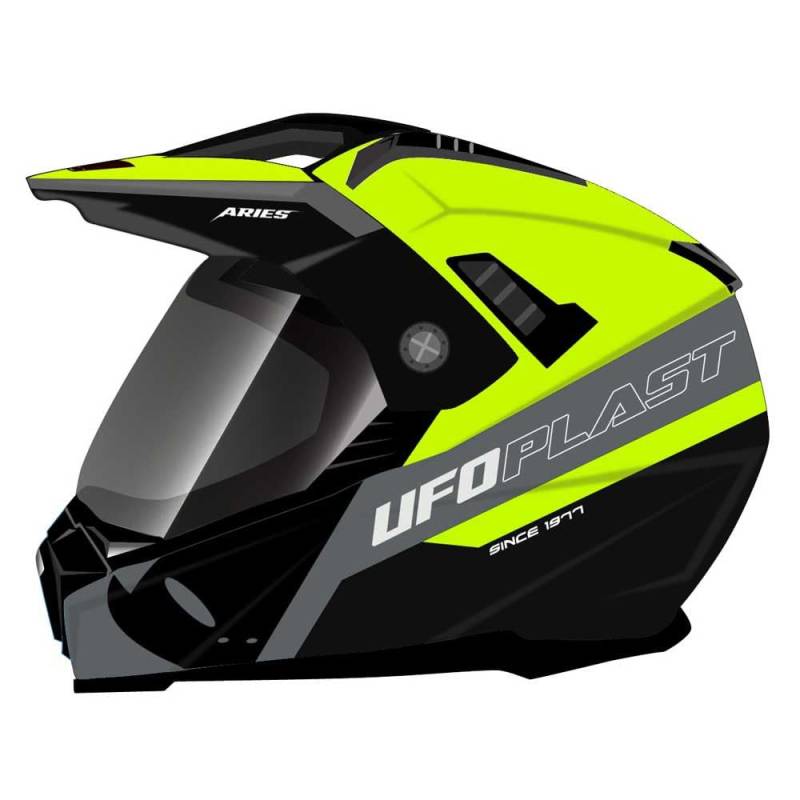 UFO PLAST ARIES Helm GELB/SCHWARZ M von UFO PLAST