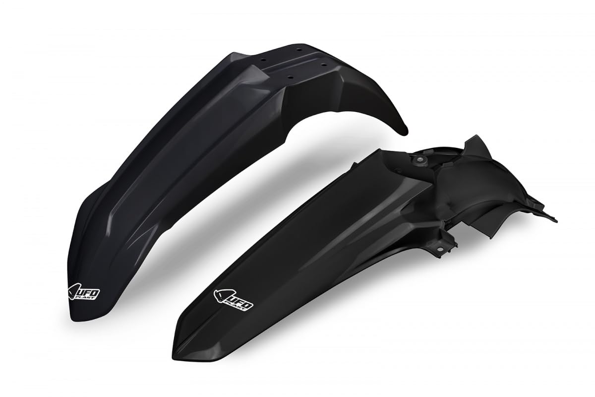 UFO PLAST FENDER-KIT SCHWARZ Yamaha YZ 125 2022-2024 von UFO PLAST