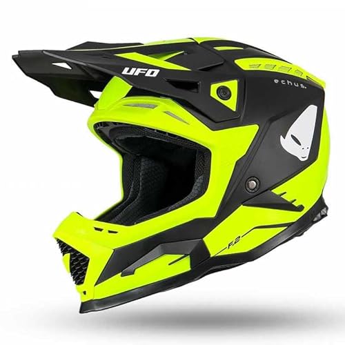 UFO PLAST Helm Echus, Gelb/Schwarz, XS von UFO PLAST