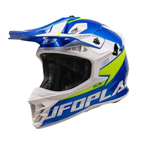 UFO PLAST Intrepid Helm BLAU/GELB L von UFO PLAST