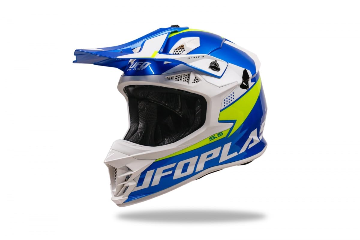 UFO PLAST Intrepid Helm BLAU/GELB M von UFO PLAST