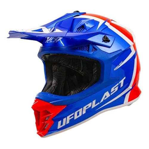 UFO PLAST Intrepid Helm BLAU/ROT L von UFO PLAST