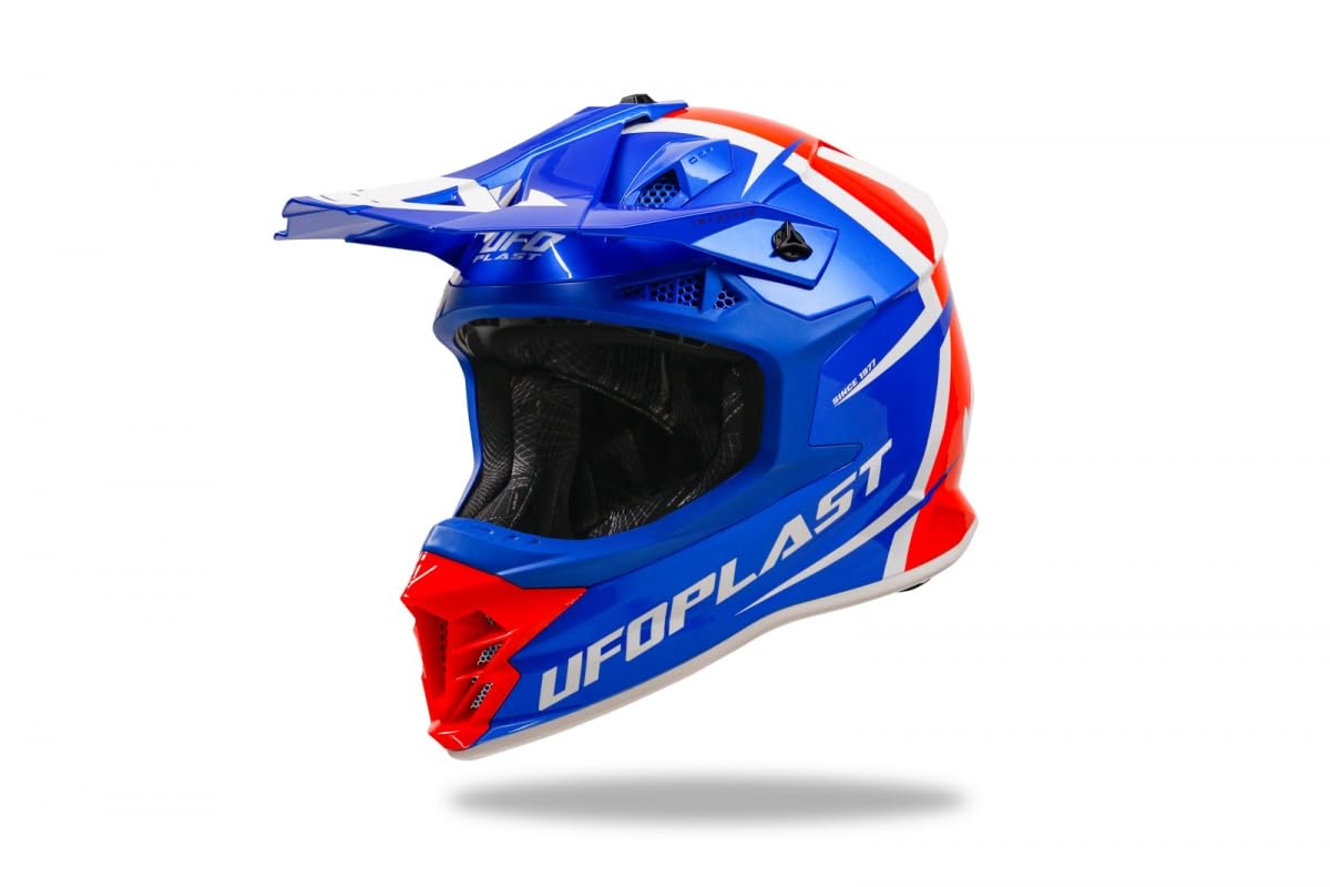 UFO PLAST Intrepid Helm BLAU/ROT XS von UFO PLAST