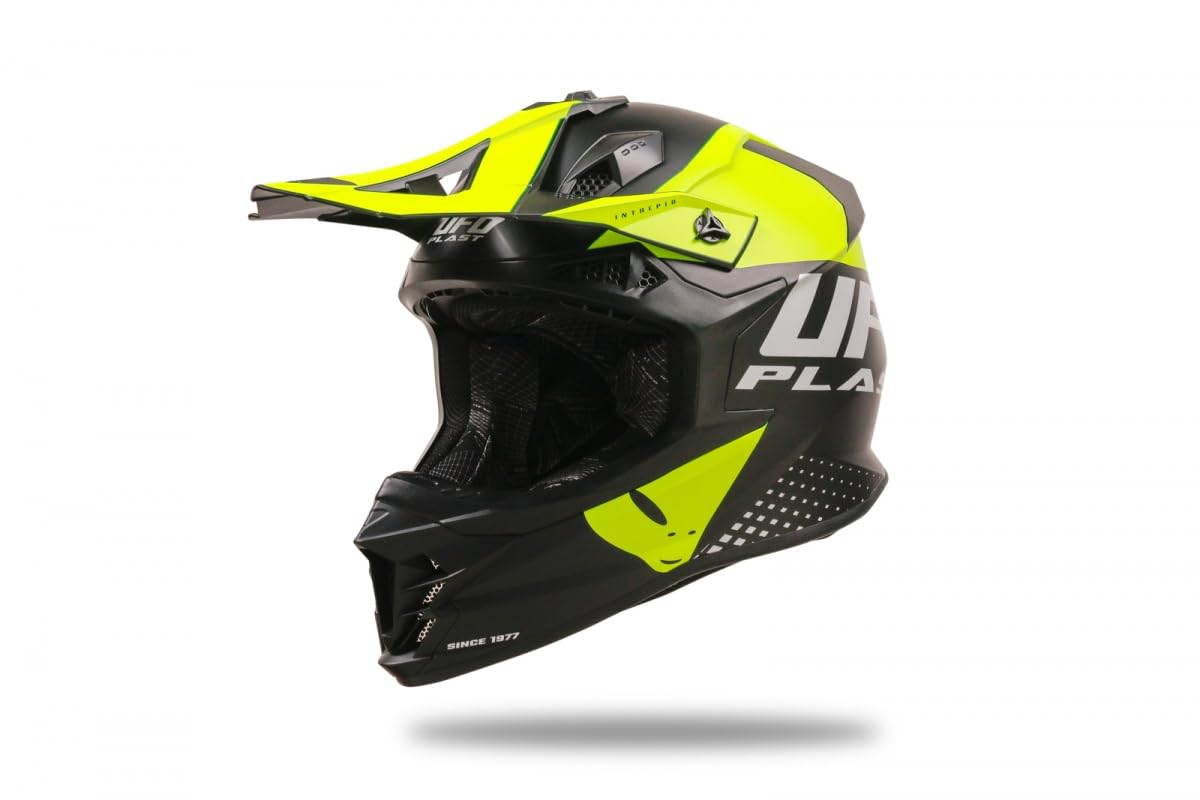 UFO PLAST INTREPID Helm SCHWARZ/GELB XL von UFO PLAST