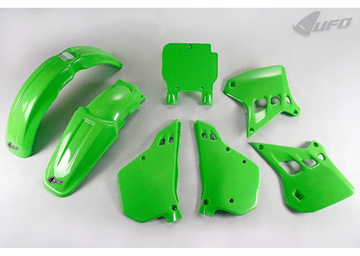 UFO PLAST Kawasaki KX 125 1990-1991 grünes Kit von UFO PLAST