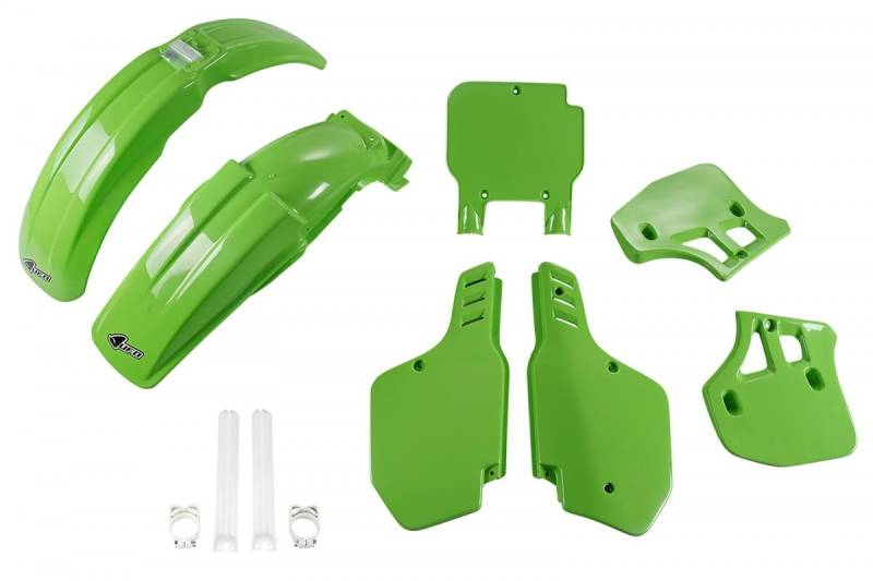 UFO PLAST full KIT GRÜN Kawasaki KX 500 1989-1992 von UFO PLAST SRL